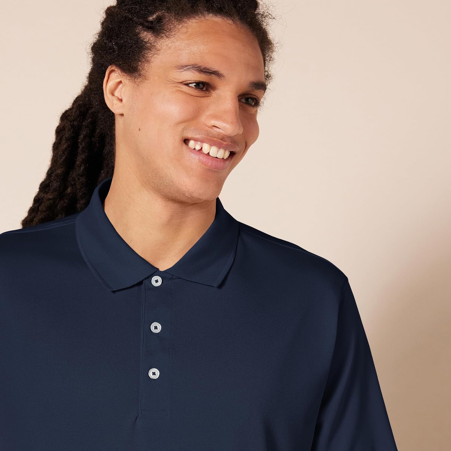Detalle de Amazon Essentials Homme Polo de golf à manches courtes à séchage rapide