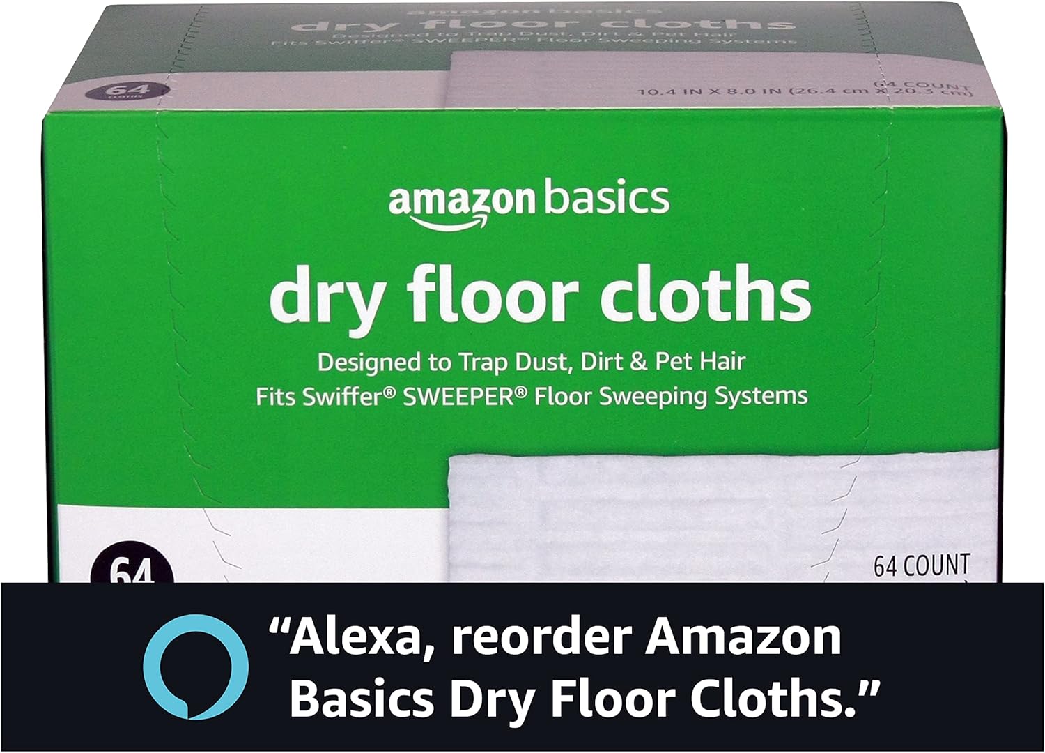Thumbnail 5 de Amazon Basics Dry Sweeping Cloths, 64 Count