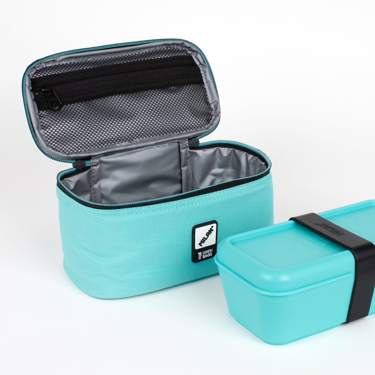 Detalle 2 de MILAN Bolsa isotérmica SUNSET 1,5 l verde