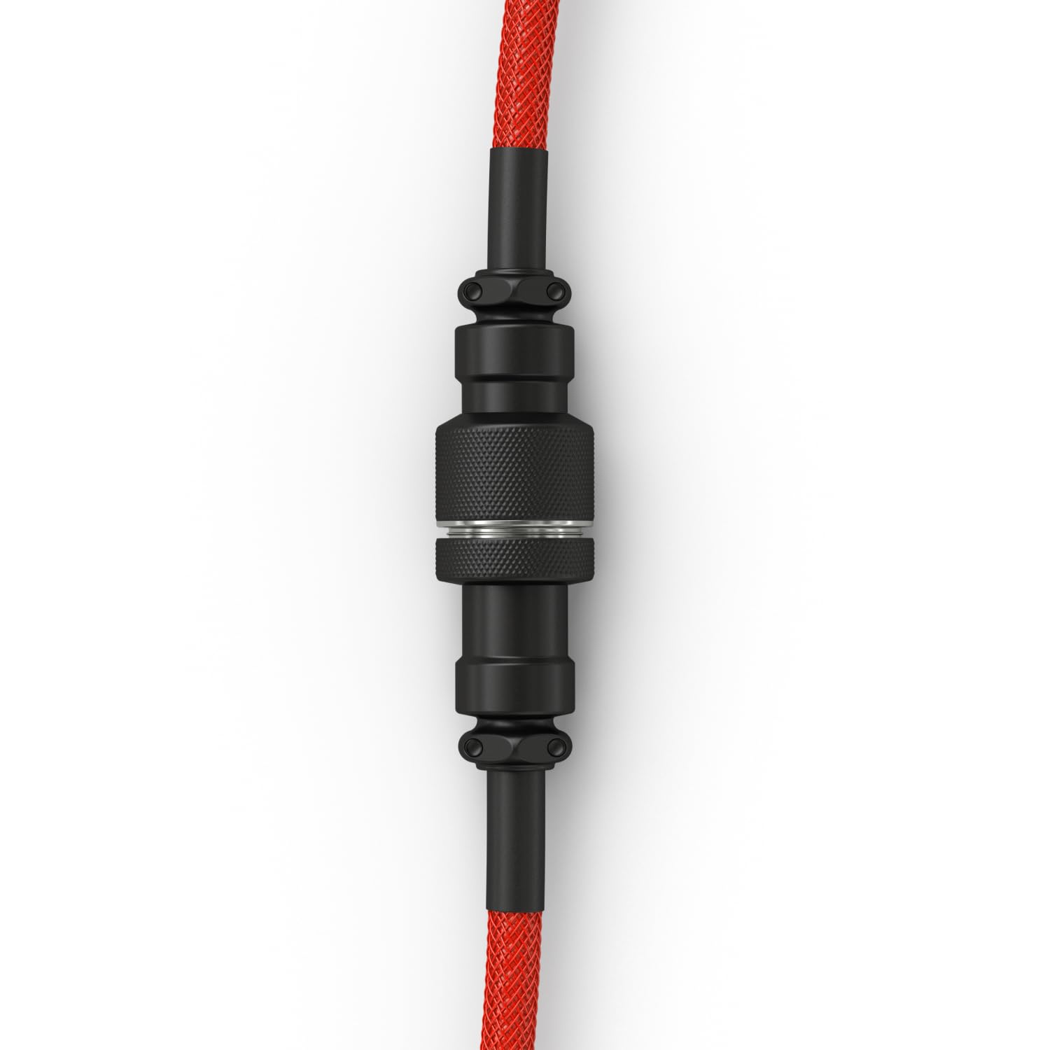 Detalle de GLORIOUS GLO-KB-ACC-CBL-COIL-CRED Coiled USB-C Keyboard Cable, Red