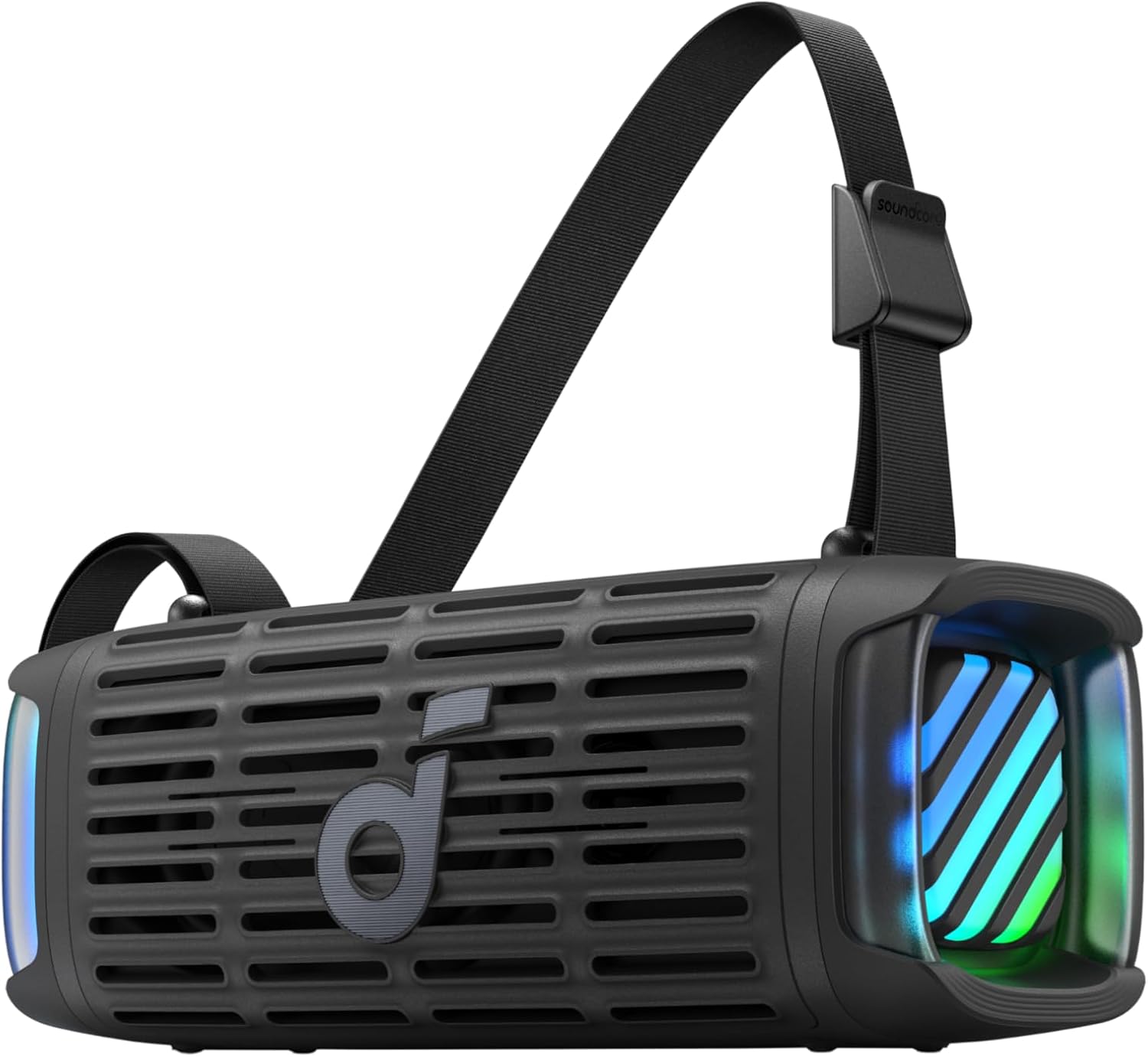 Detalle de Soundcore Boom 3i – przenośny głośnik Bluetooth 50 W, IP68, BassUp 2.0