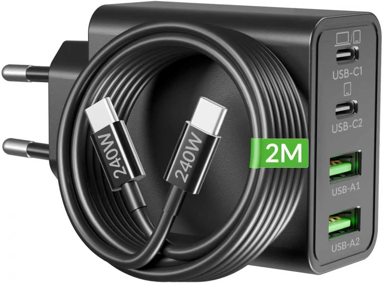 Detalle de 65W USB C Ladegerät 4-Port GaN