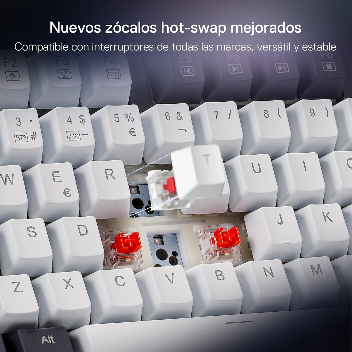 Thumbnail 4 de Redragon K673 Pro 75% Teclado mecánico
