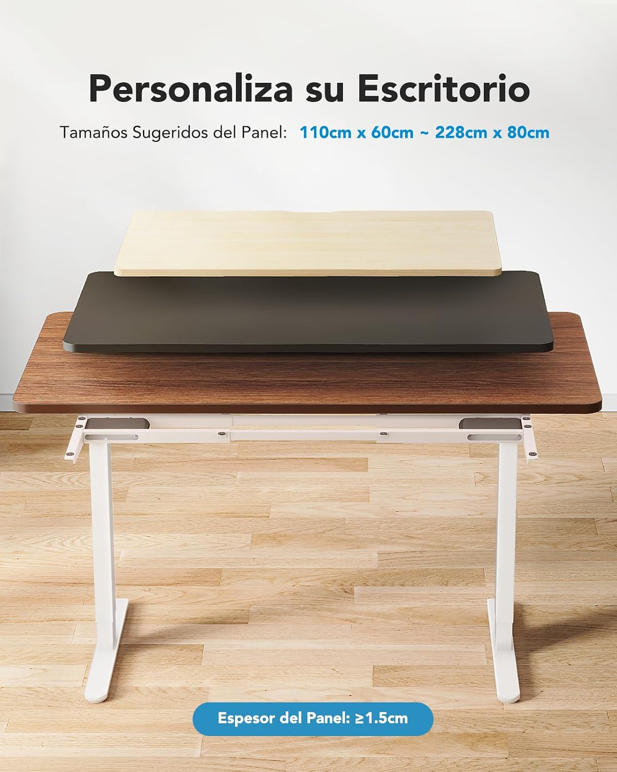 Thumbnail 4 de HUANUO Marco Escritorio Elevable Eléctrico 120 kg