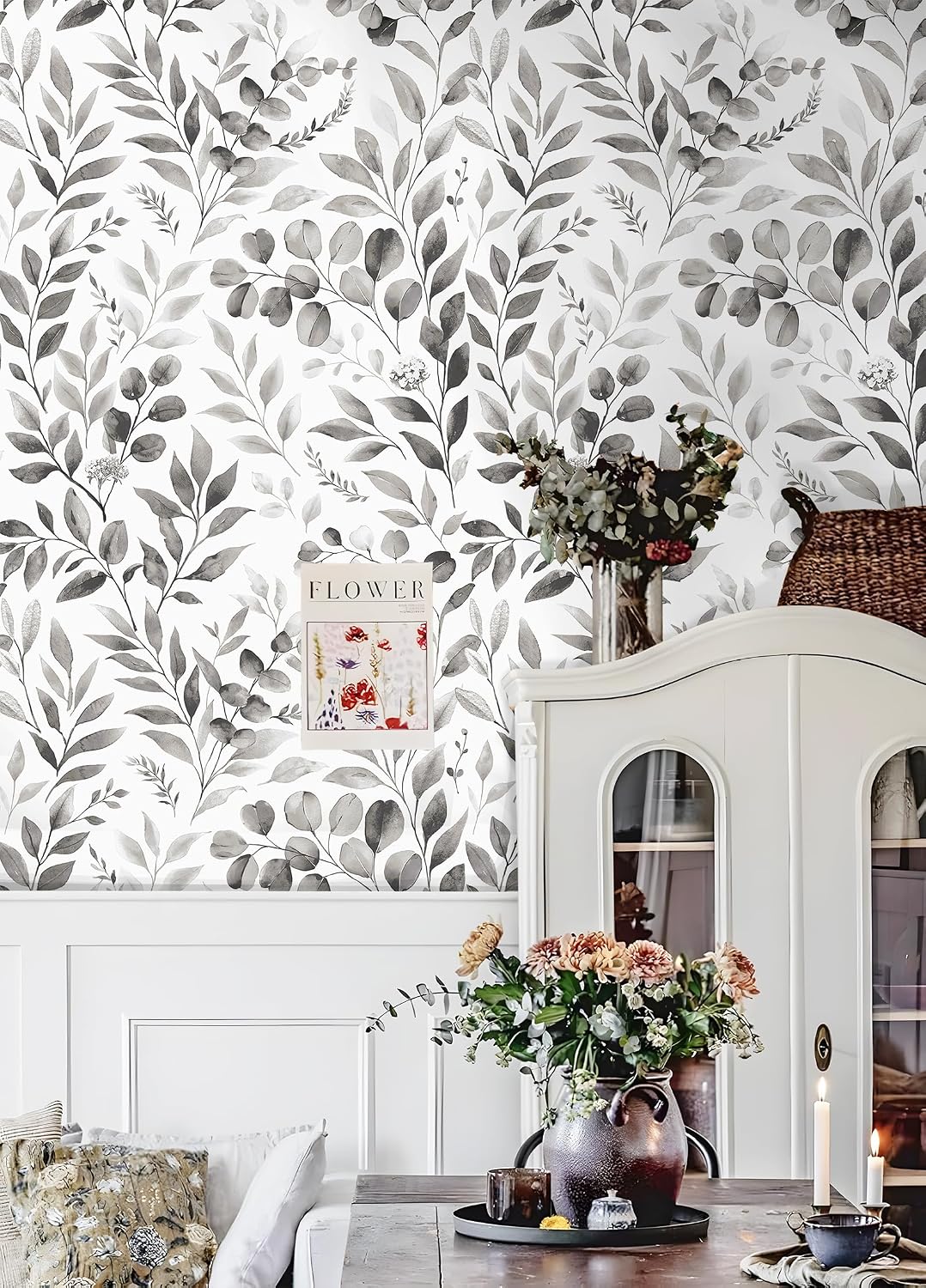 Detalle 2 de Eucalyptus Peel-and-Stick Wallpaper 44 cm
