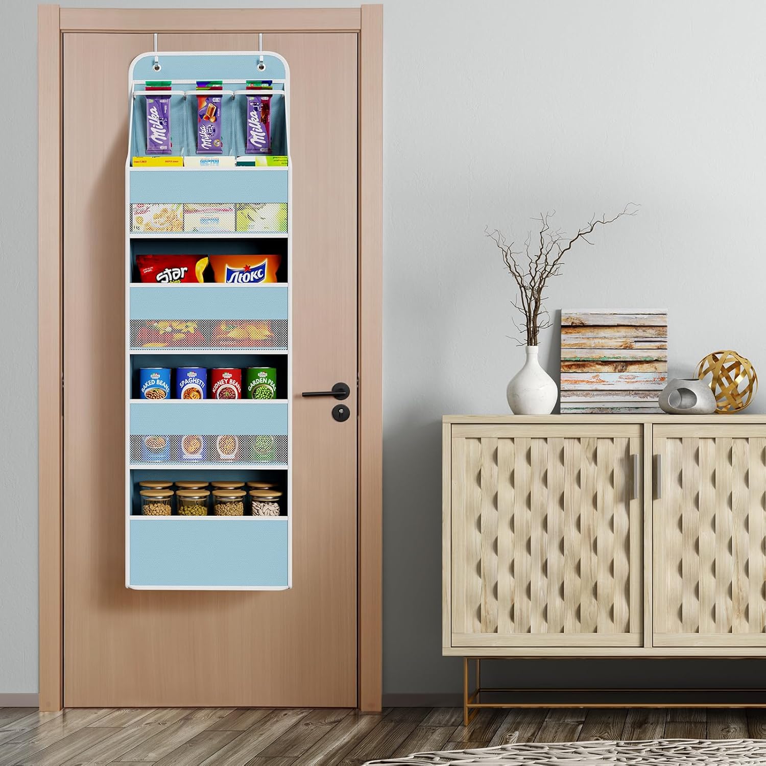 Thumbnail 5 de Univivi 5-Shelf Over-Door Storage Organizer