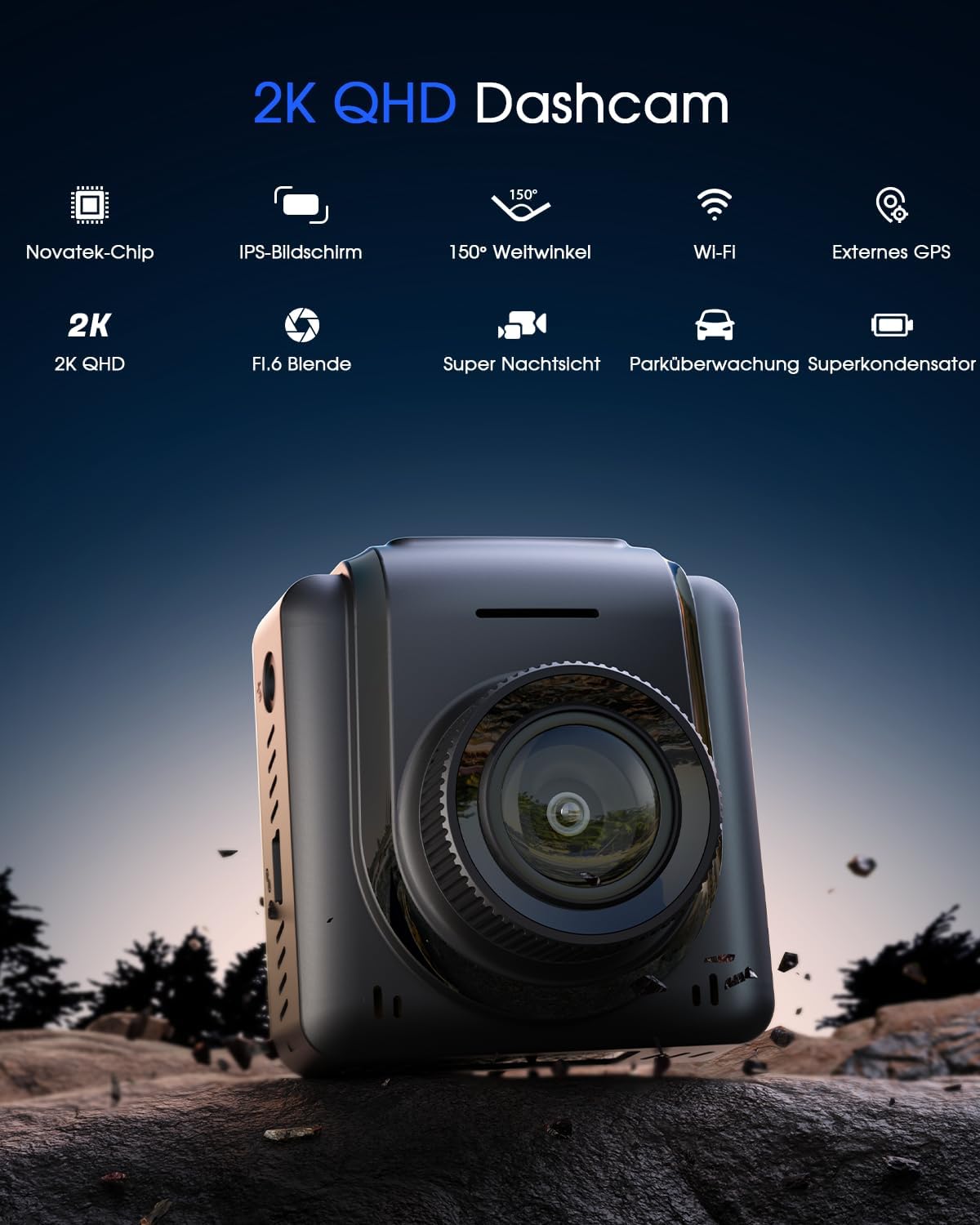 Detalle 2 de Avylet Dashcam 2K