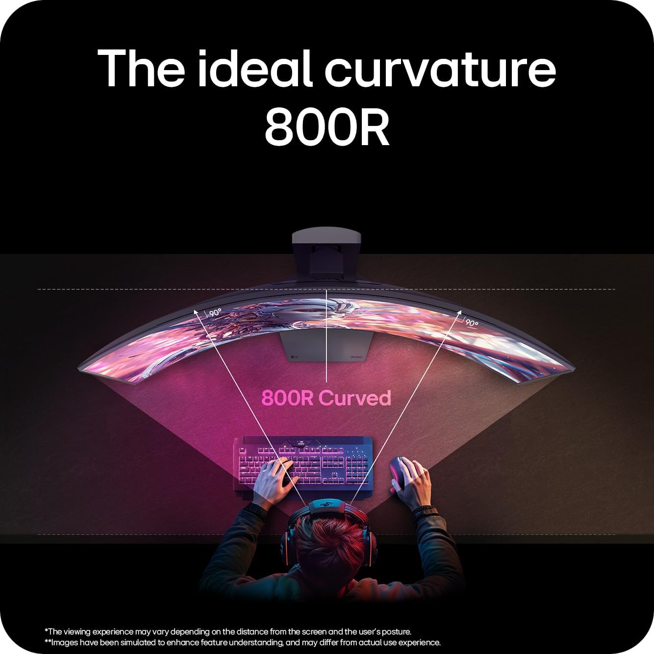 Thumbnail 1 de LG UltraGear OLED GX9 (39GX900A-B) OLED Ultrawide Gaming Monitor