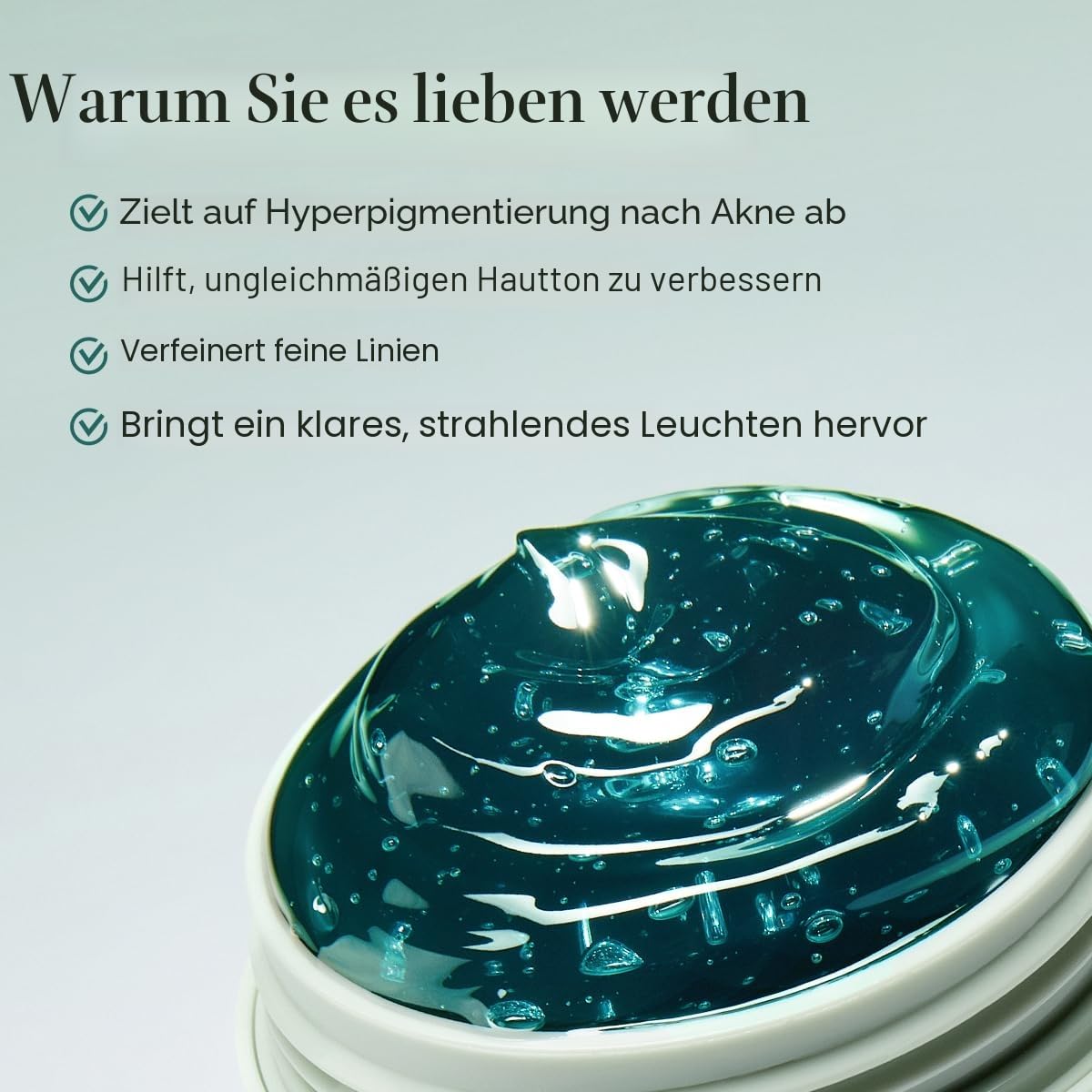 Detalle de Glow Hyssop Über Nacht Gesichtsmaskenserum – Tiefenhydration und Anti-Aging für Glass Skin