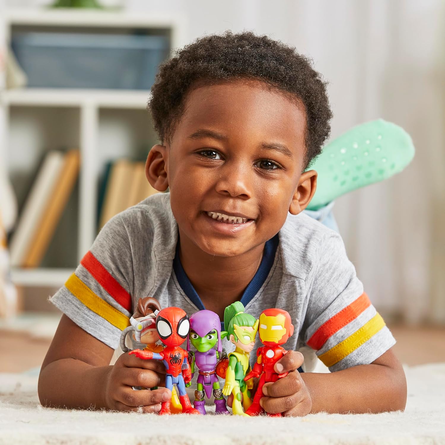 Thumbnail 2 de Spidey and His Amazing Friends Pack de Figuras, 10 cm 🕷