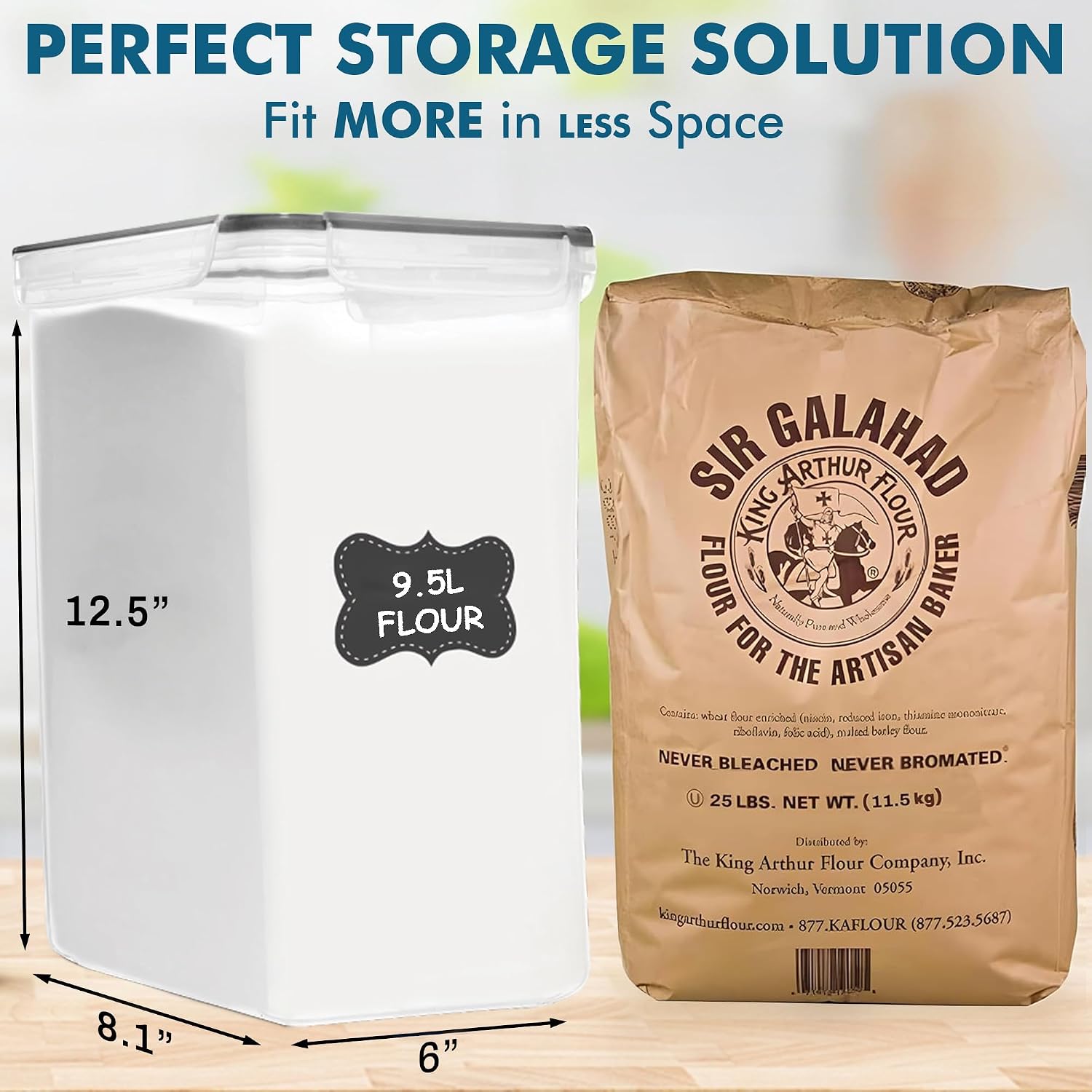 Detalle 2 de Shazo 2 PC 9.5L Airtight Food Containers