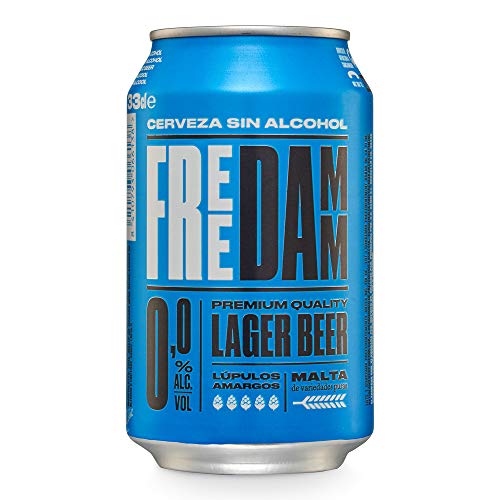 Thumbnail 1 de Free Damm Cerveza Sin Alcohol 0,0% 12x33cl 🍺