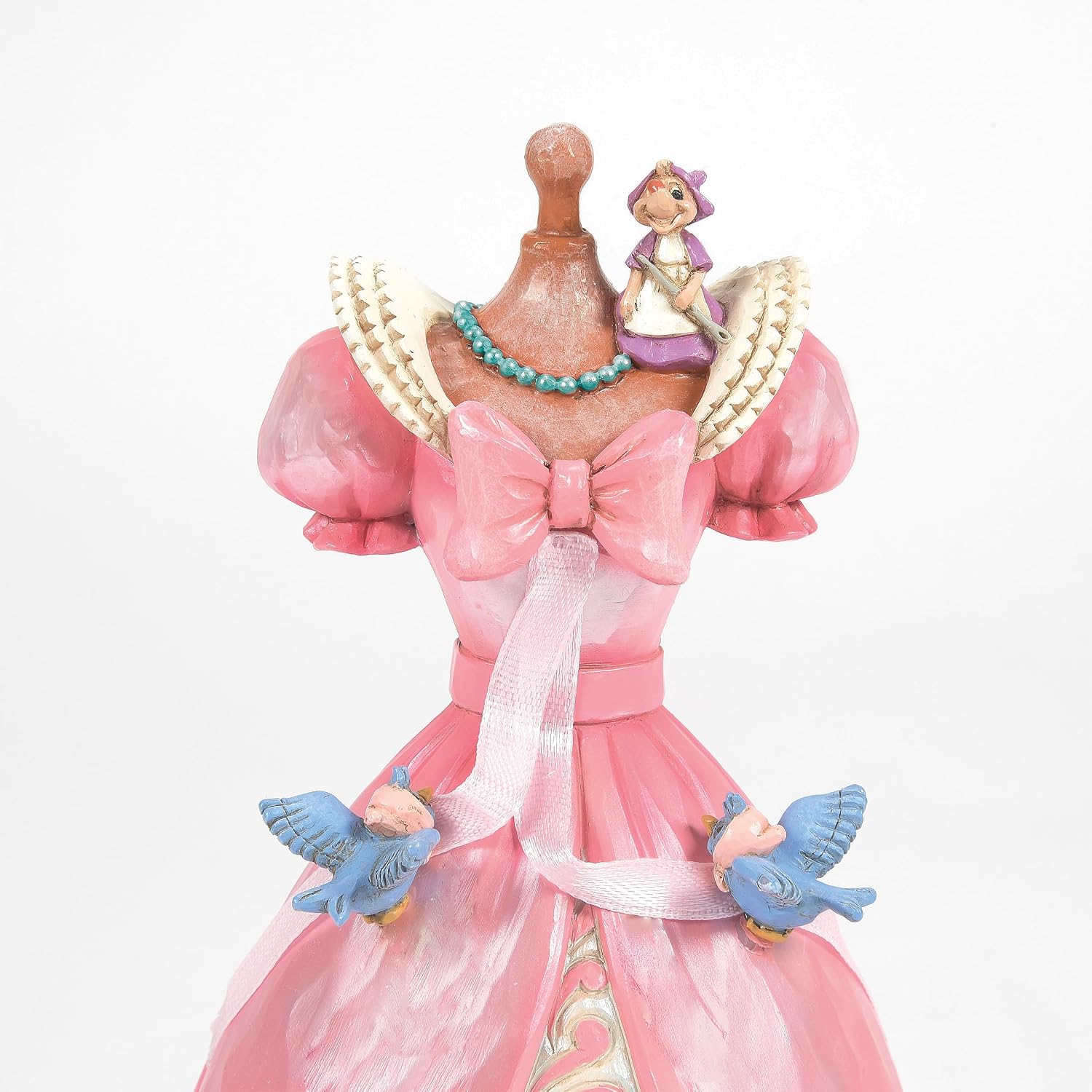 Thumbnail 4 de Disney Traditions Cinderella Pink Dress Musical Figurine by Jim Shore