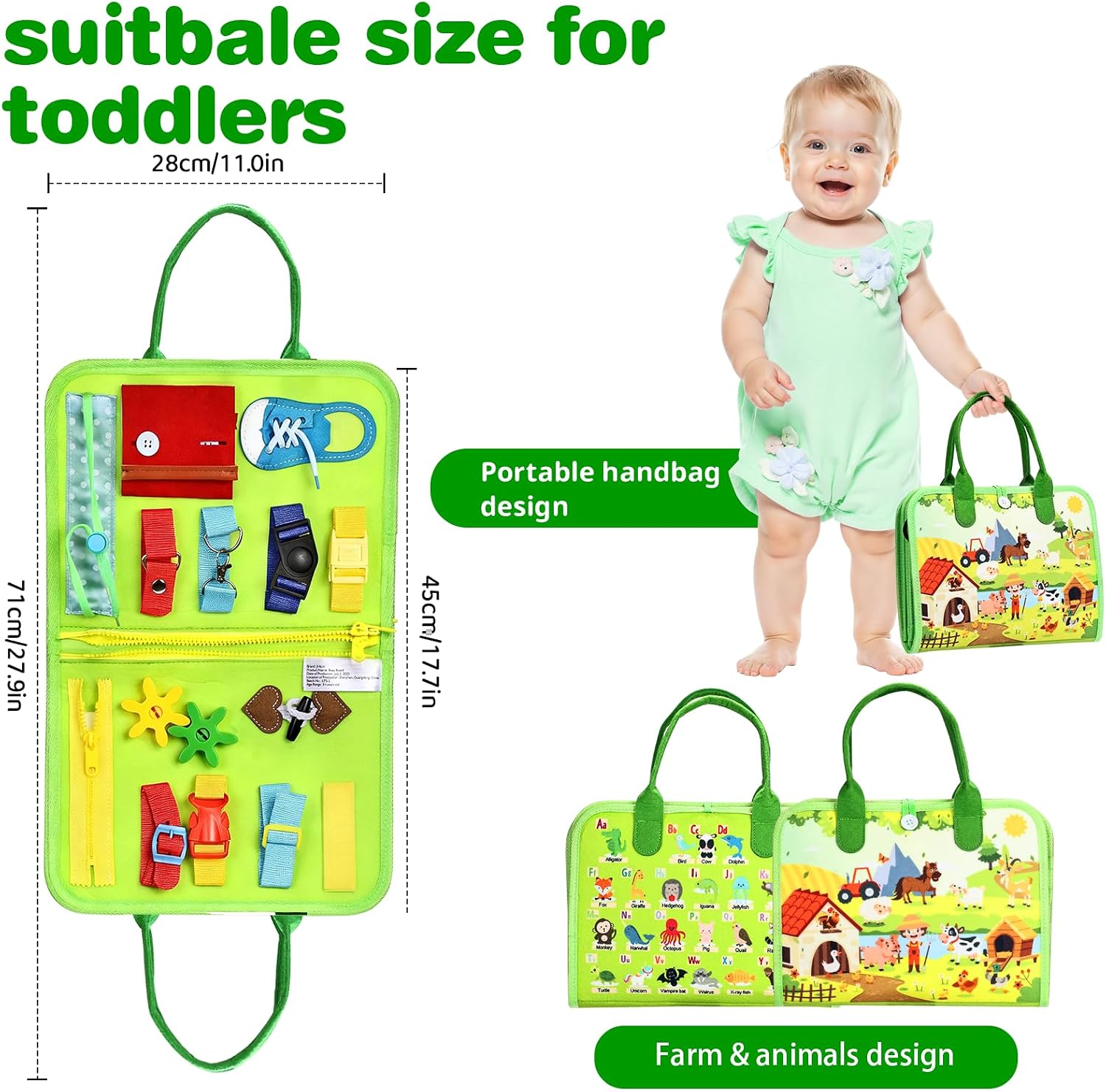 Thumbnail 6 de JHkim Busy Board Montessori toy for toddlers 1-3 🎲