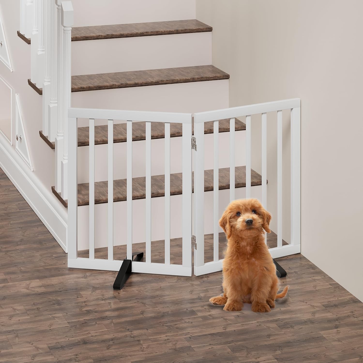 Detalle 2 de Algherohein Dog gate 36 inch doorway
