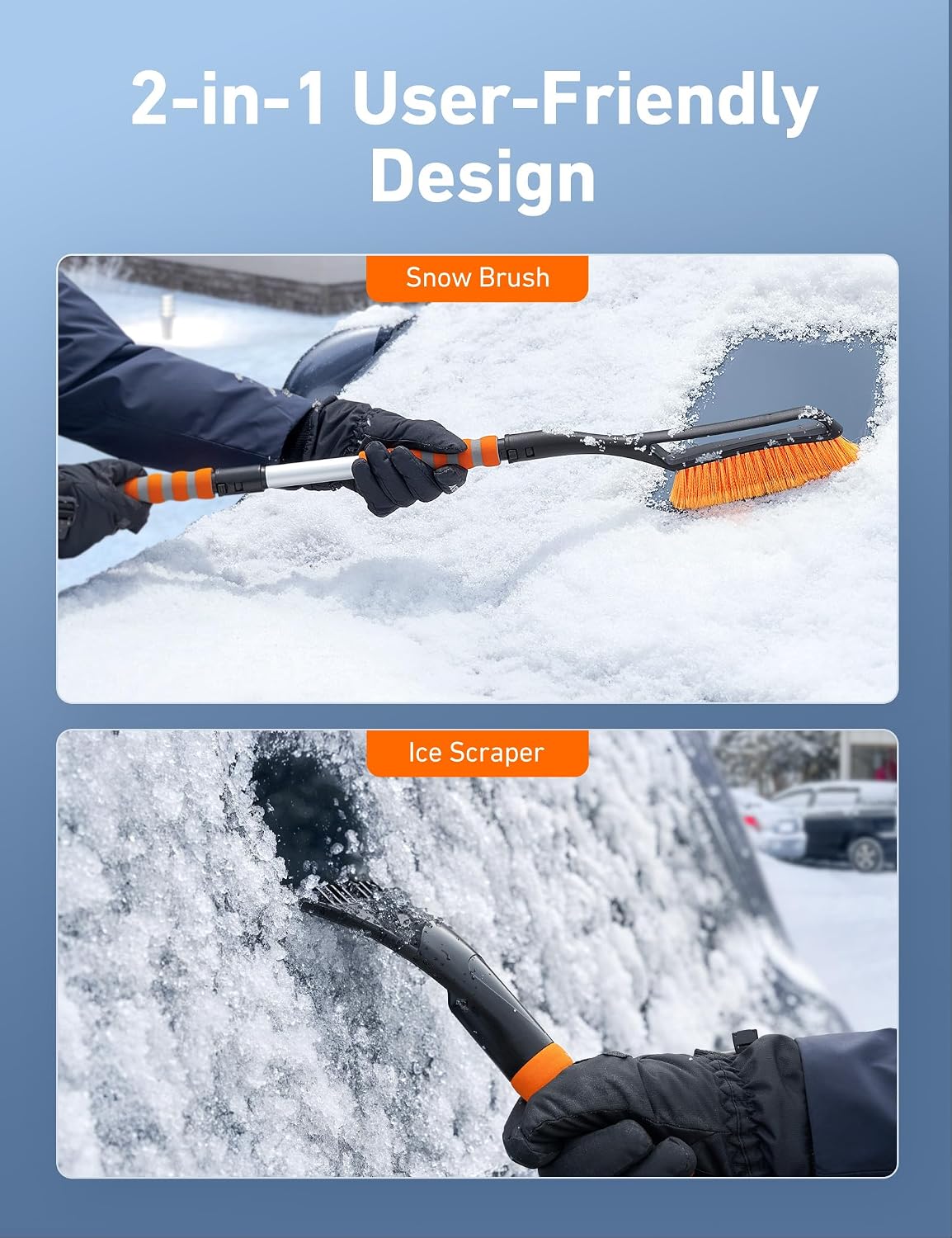 Detalle 2 de AstroAI Snow Brush and Ice Scraper
