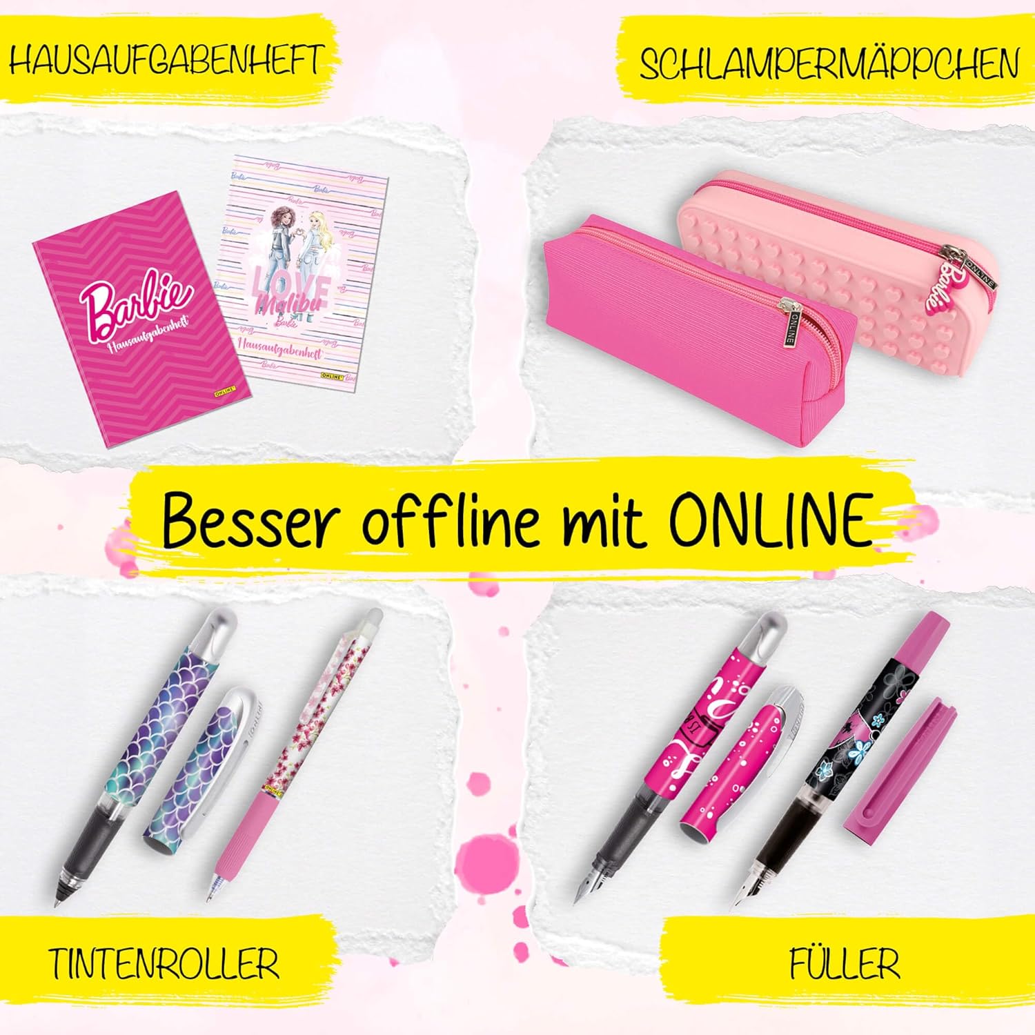 Thumbnail 6 de ONLINE Sammelmappen A4 Barbie-Design – Ordnung mit Stil für Schule und Freizeit