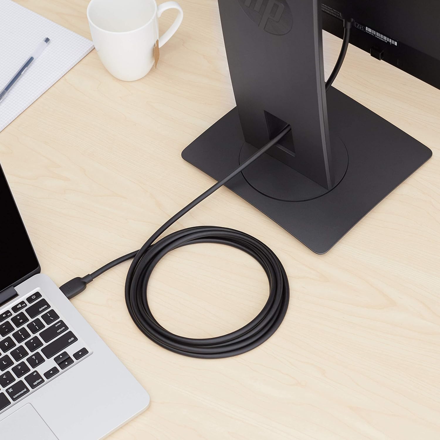 Detalle de Amazonベーシック HDMI2.1-BLACK-10FT-BASIC HDMIケーブル 3.0m、48Gbps・8K/60Hz・4K/120Hz対応