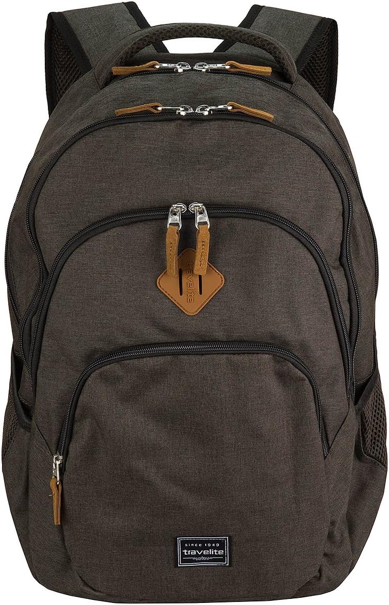 Detalle de Travelite BASICS Handgepäck-Rucksack mit Laptopfach 15,6 Zoll (22 Liter)