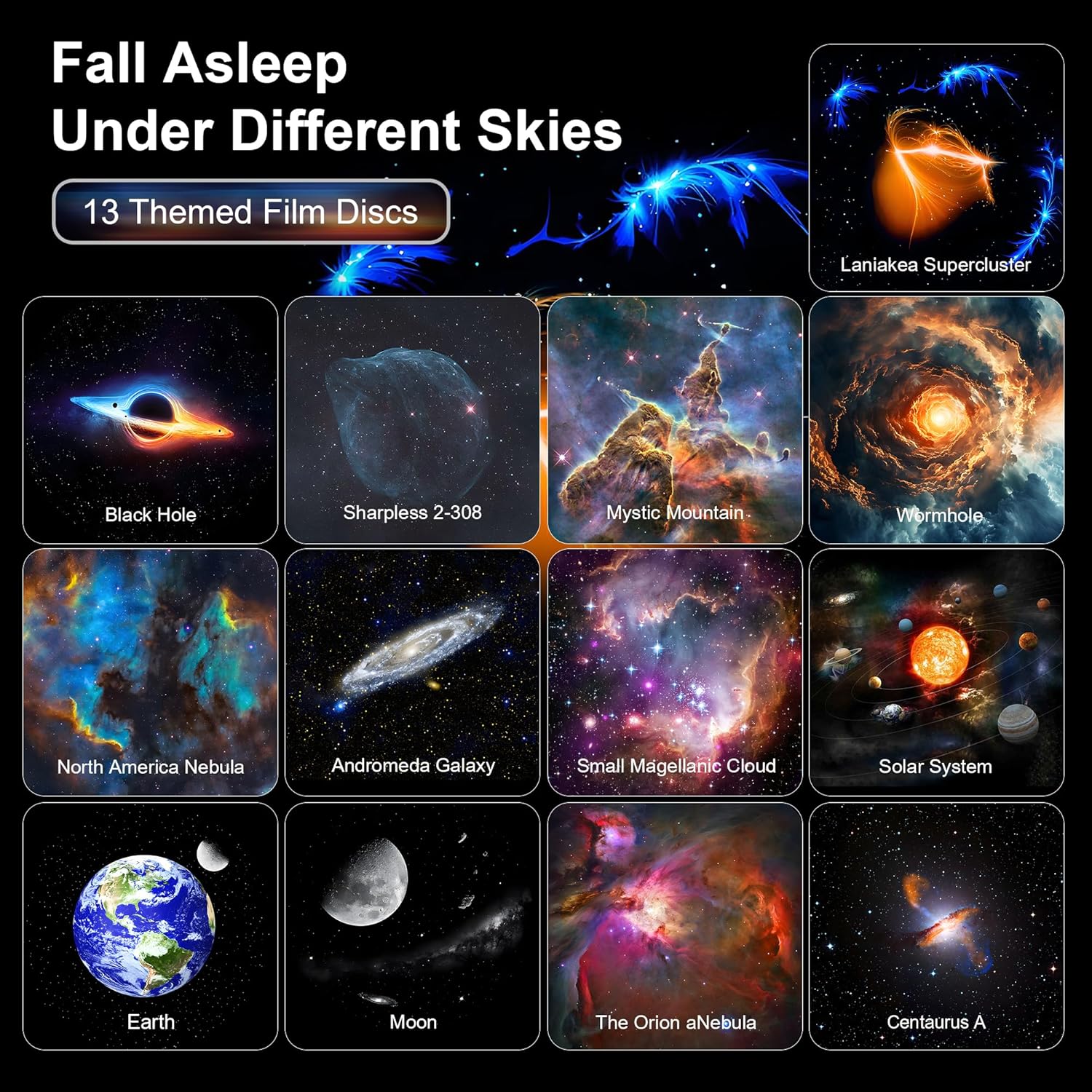 Thumbnail 2 de ACICILI Proyector Estrellas Planetario 13 discos