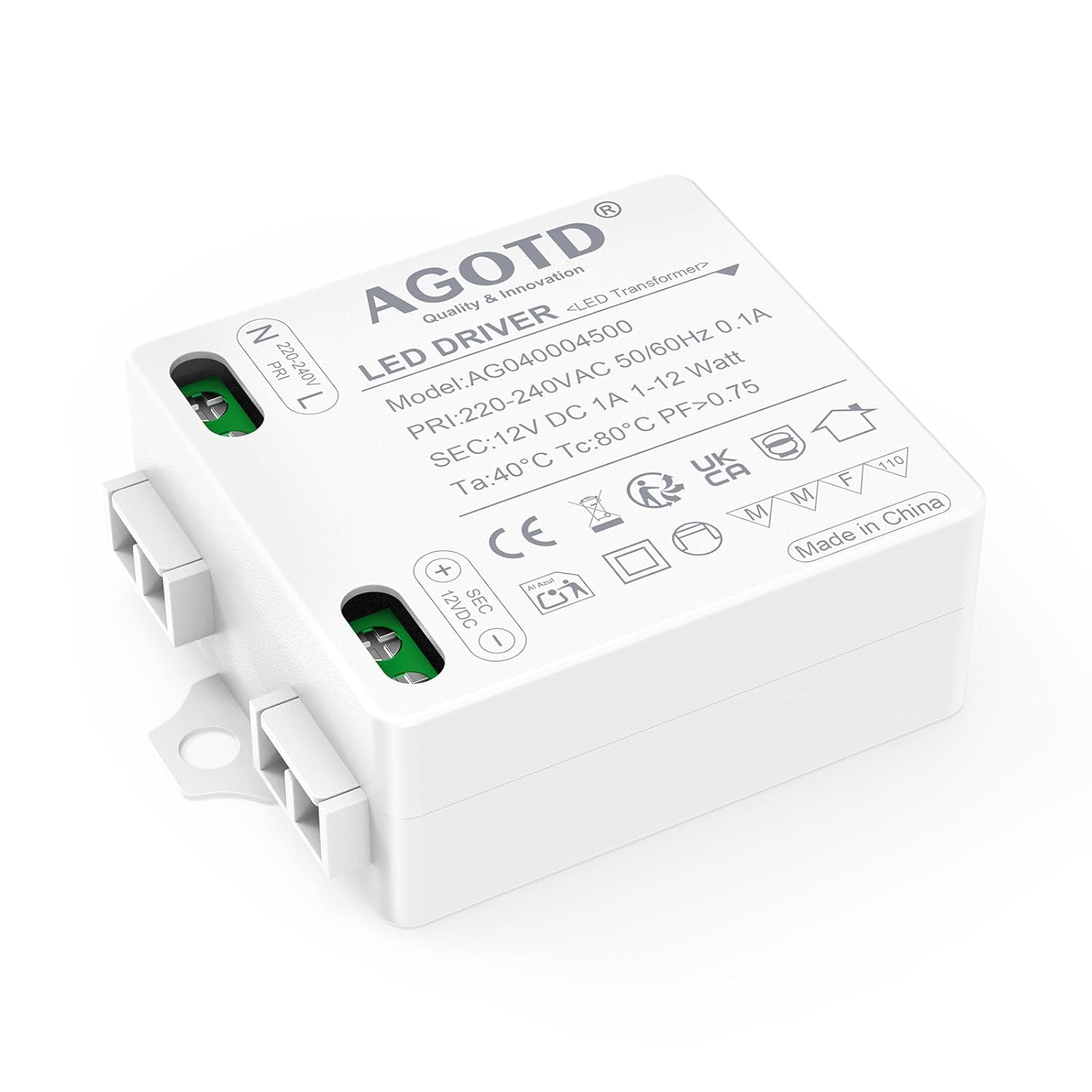 Detalle de AGOTD LED Trafo 12W flackerfrei