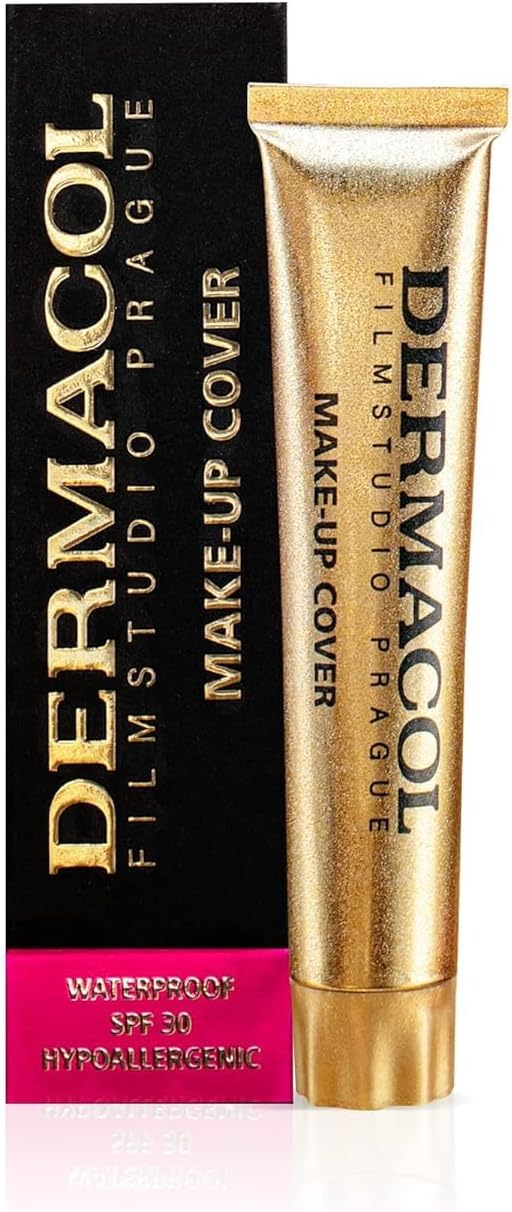 Detalle de Dermacol DC Full Coverage Foundation SPF30 – waterproof cover cream makeup (30g)