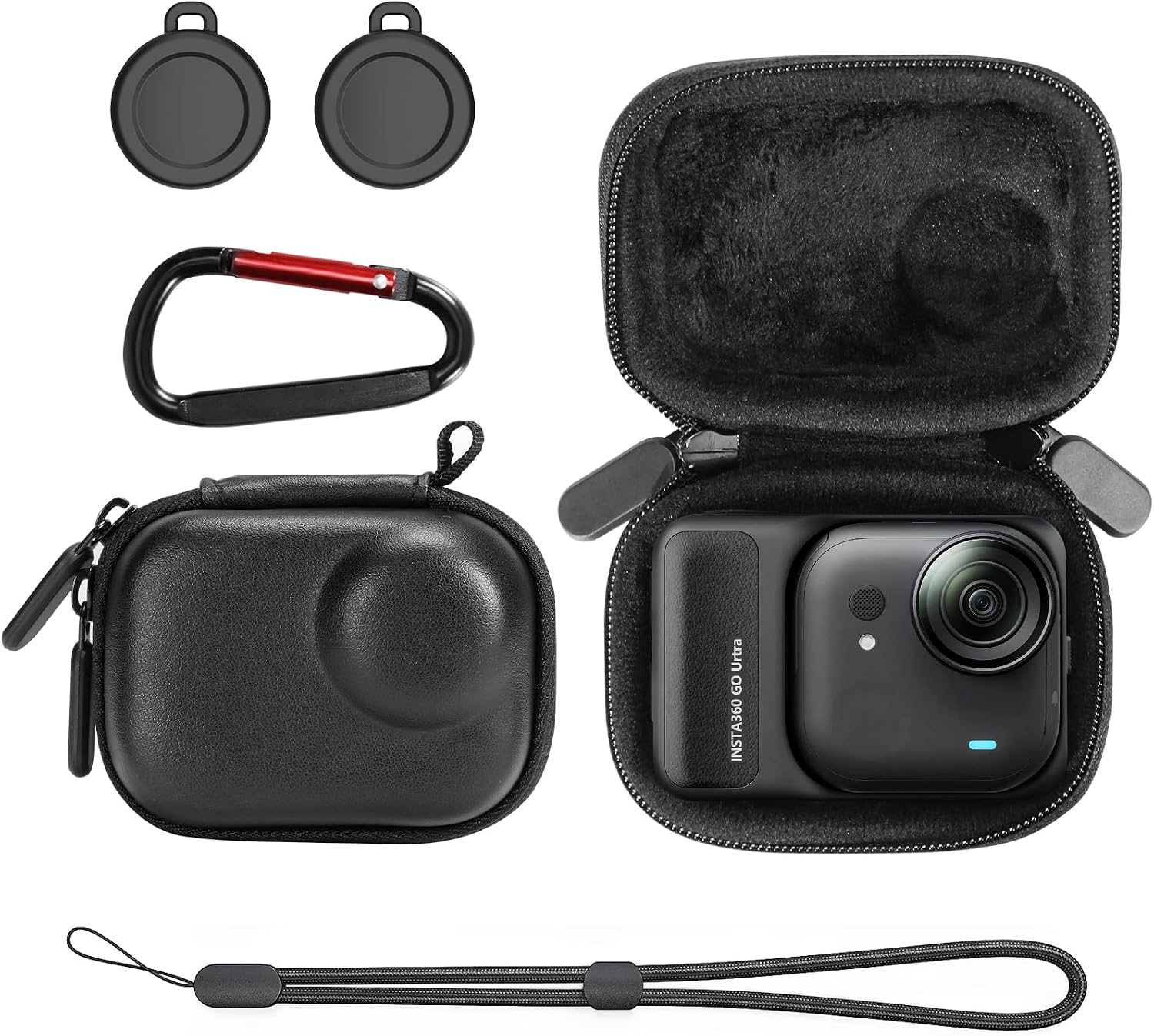 AMAZEAR Tragetasche Insta360 Go Ultra Leder 1:1