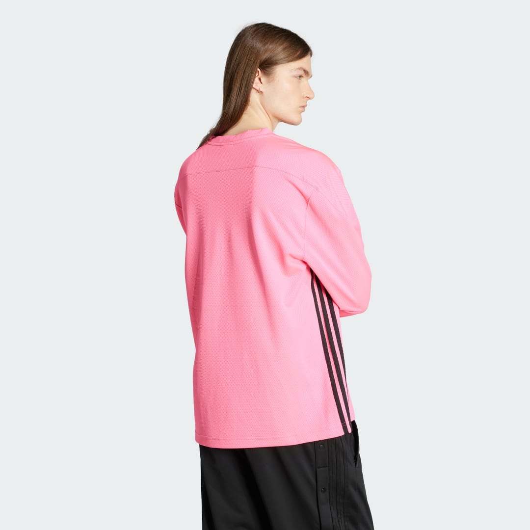 Thumbnail 1 de Camiseta manga larga adidas Originals Adicolor Mesh Rosa