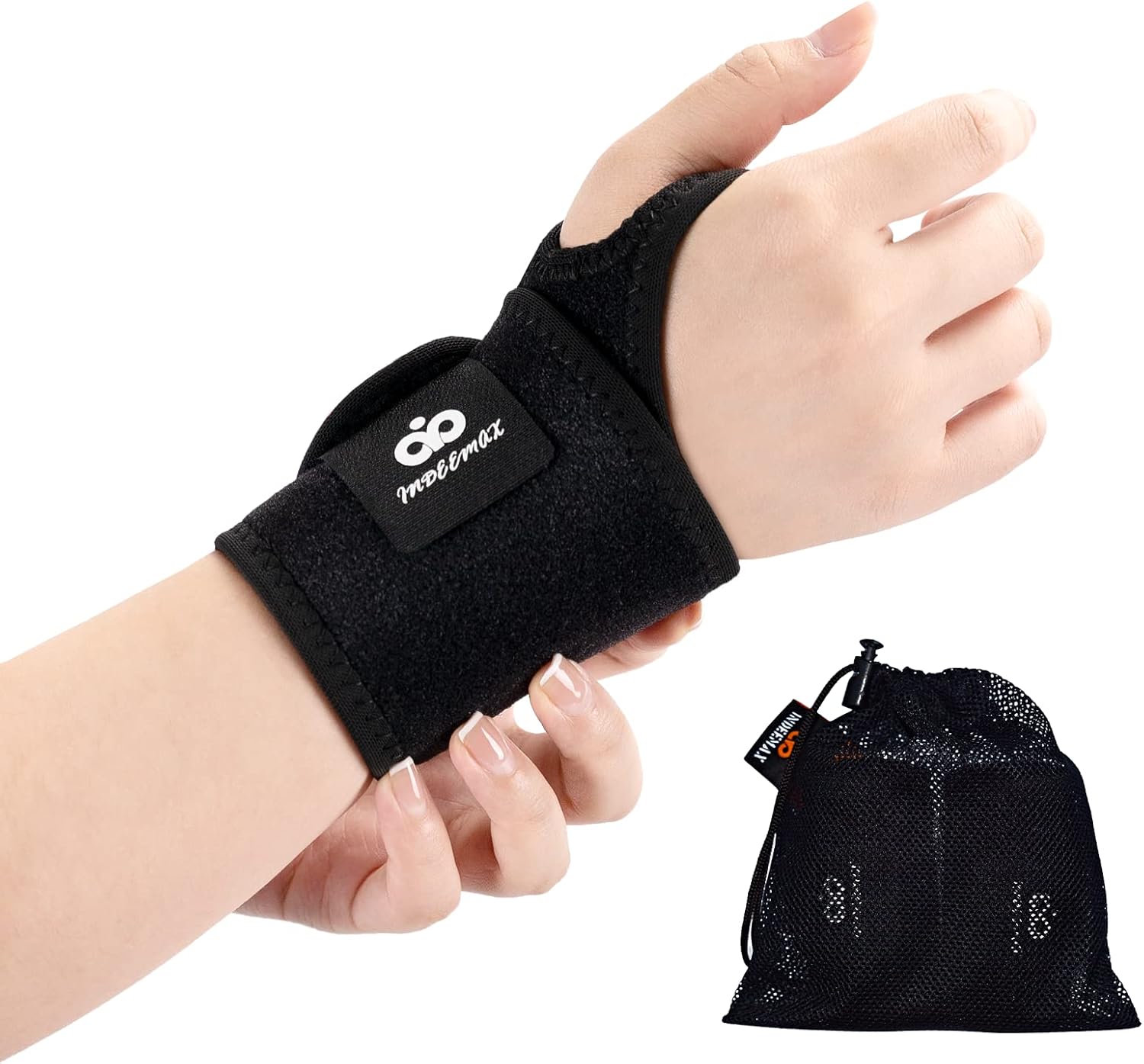 Thumbnail 6 de INDEEMAX Copper Carpal Tunnel Wrist Brace 2 Pack