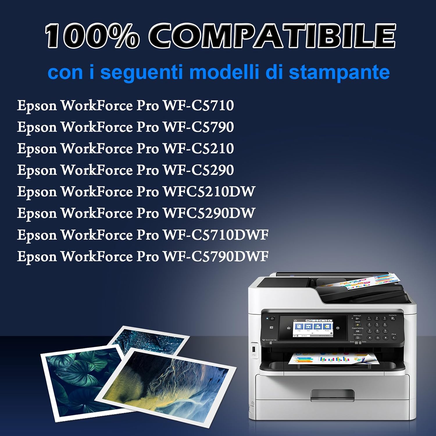 Detalle 2 de DOUBLE D T9451 per Epson 4 pack