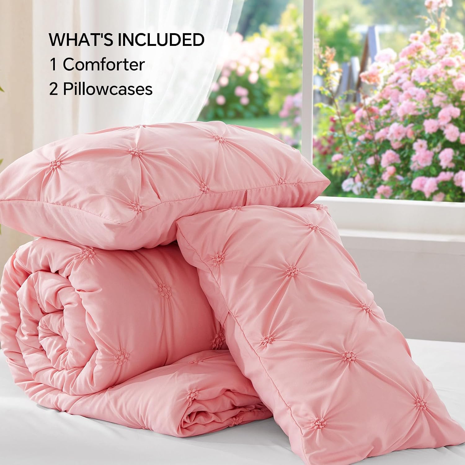 Thumbnail 6 de BEDELITE California King Comforter Set 3pc