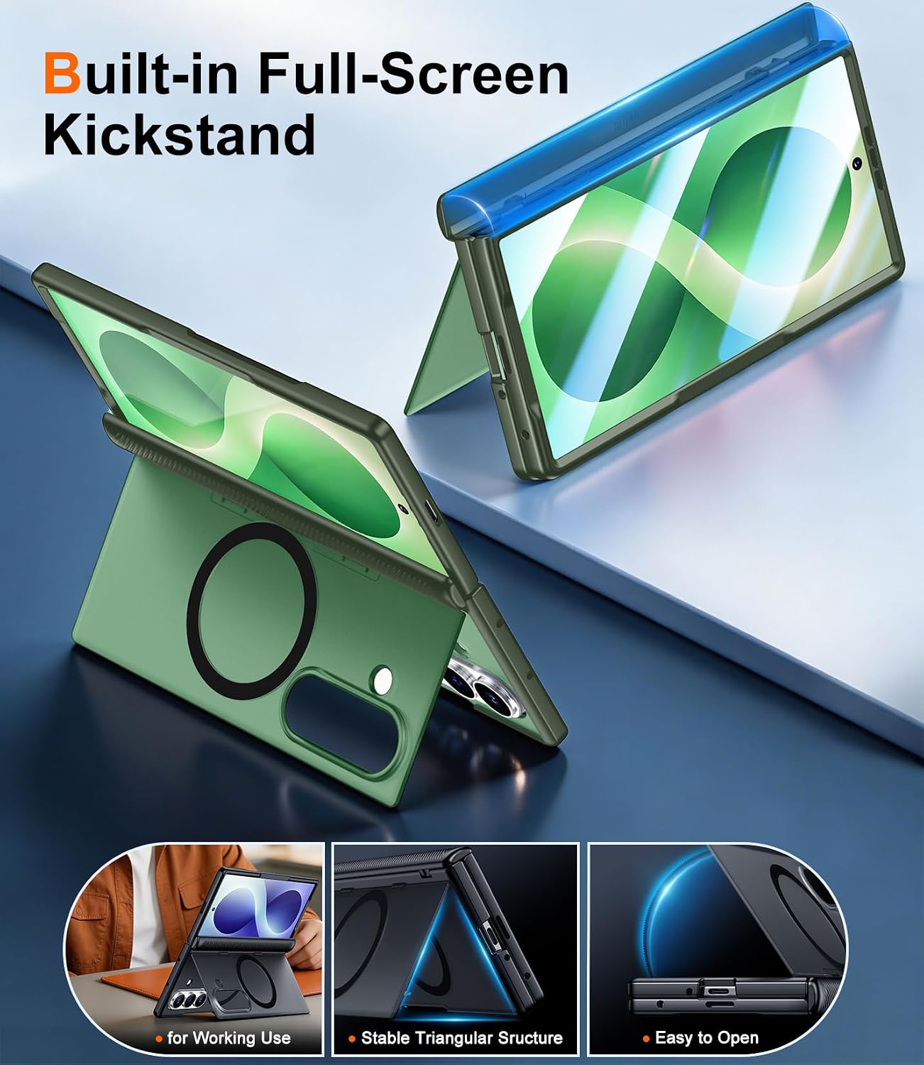 Detalle 2 de SPIDERCASE Galaxy Z Fold 8 Ultra Case