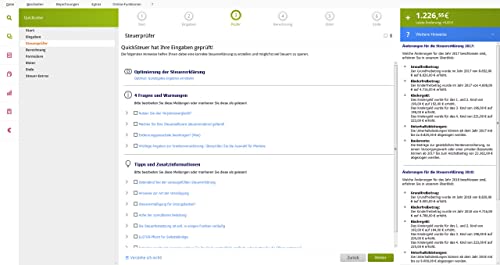 Detalle de Lexware QuickSteuer 2026 (für Steuerjahr 2025) – Private und gewerbliche Steuererklärung (PC Aktivierungscode per Email)
