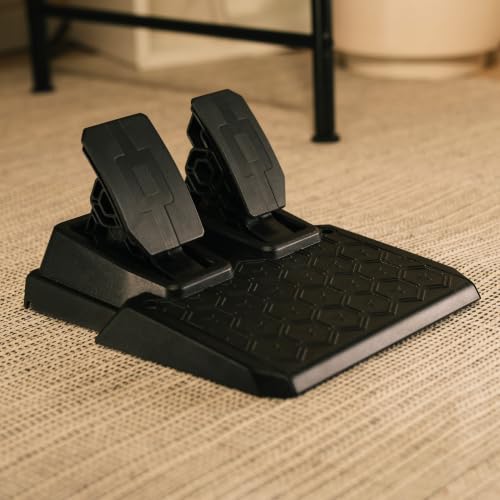 Detalle de Thrustmaster T128 Force Feedback Volante y Pedalier – PS y PC