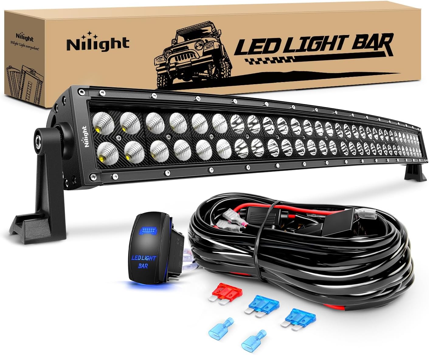 Detalle de Nilight ZH410 32-inch 180W LED light bar