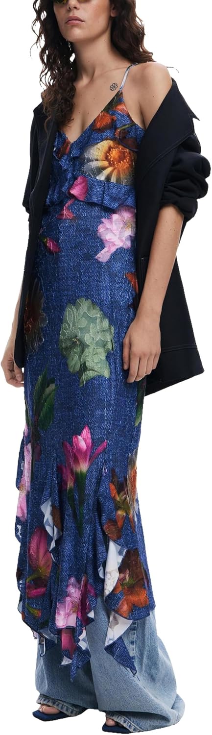 Detalle de Desigual Robe décontractée Femme — chic et polyvalente, à porter au quotidien