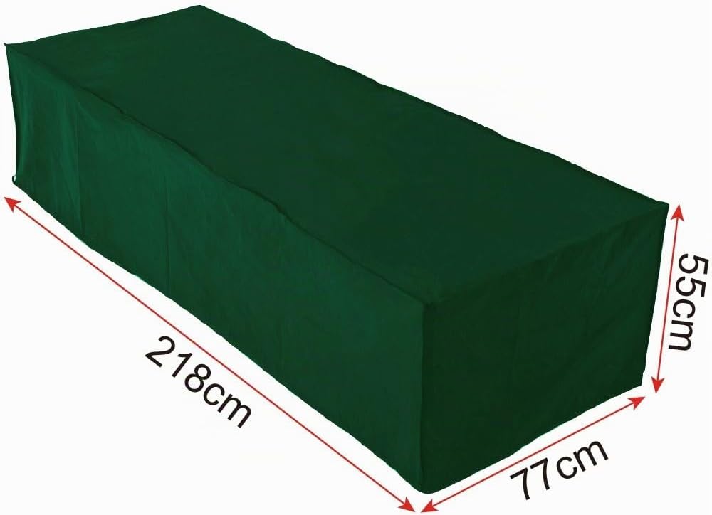 Thumbnail 2 de WOLTU Copertura Protettiva per Sedie e Sdraio da Esterno in PE 218x77x55 cm, Anti-UV, Idrorepellente, Resistente agli strappi