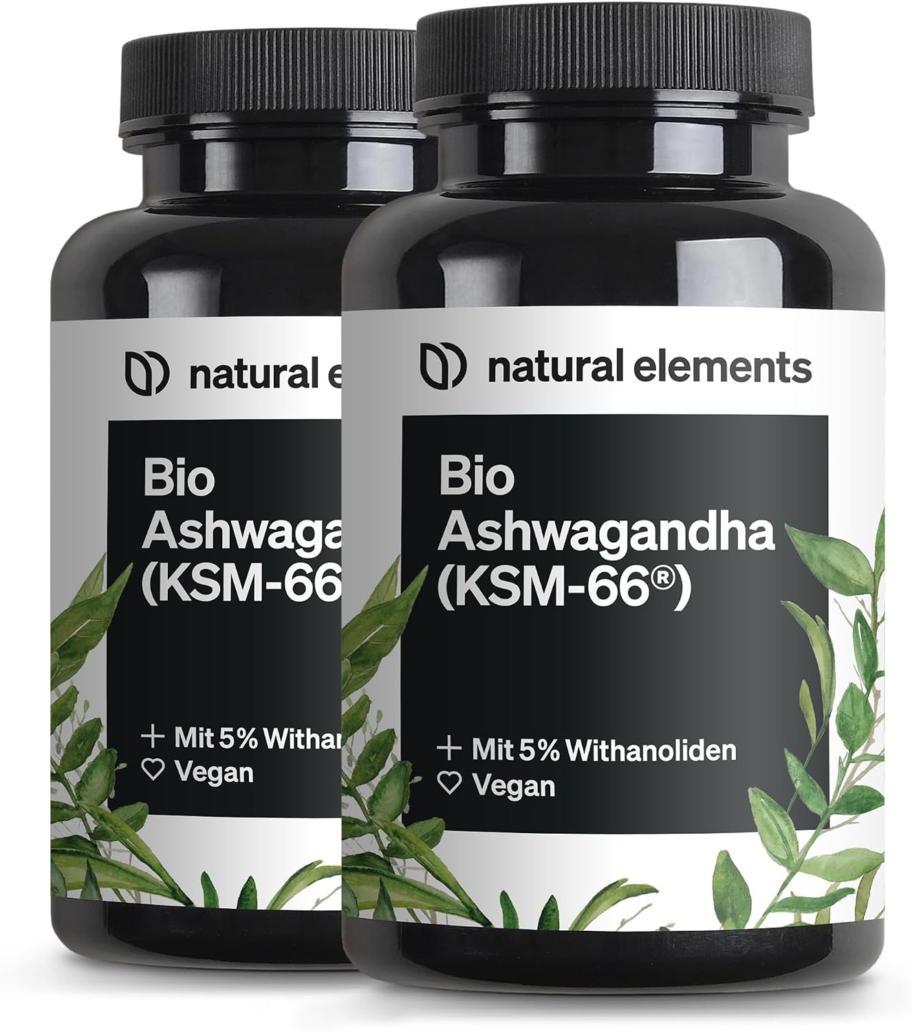 Thumbnail 6 de natural elements Bio-Ashwagandha KSM-66 180 Kapseln