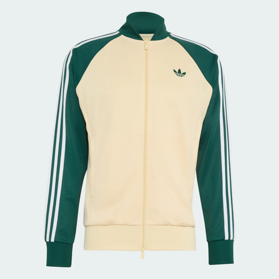 Detalle 2 de Chaqueta deportiva SST de Adidas - Amarillo