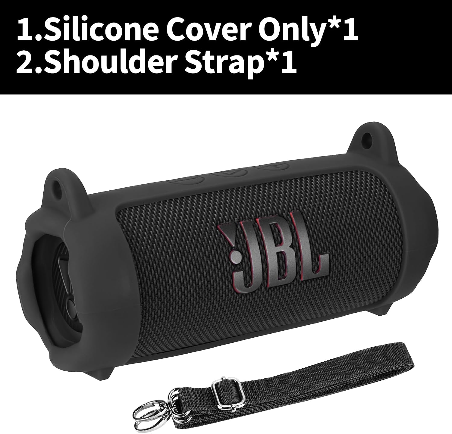 Detalle de Lebakort Silikonhülle Tragetasche Case für JBL Flip 7 – Pink
