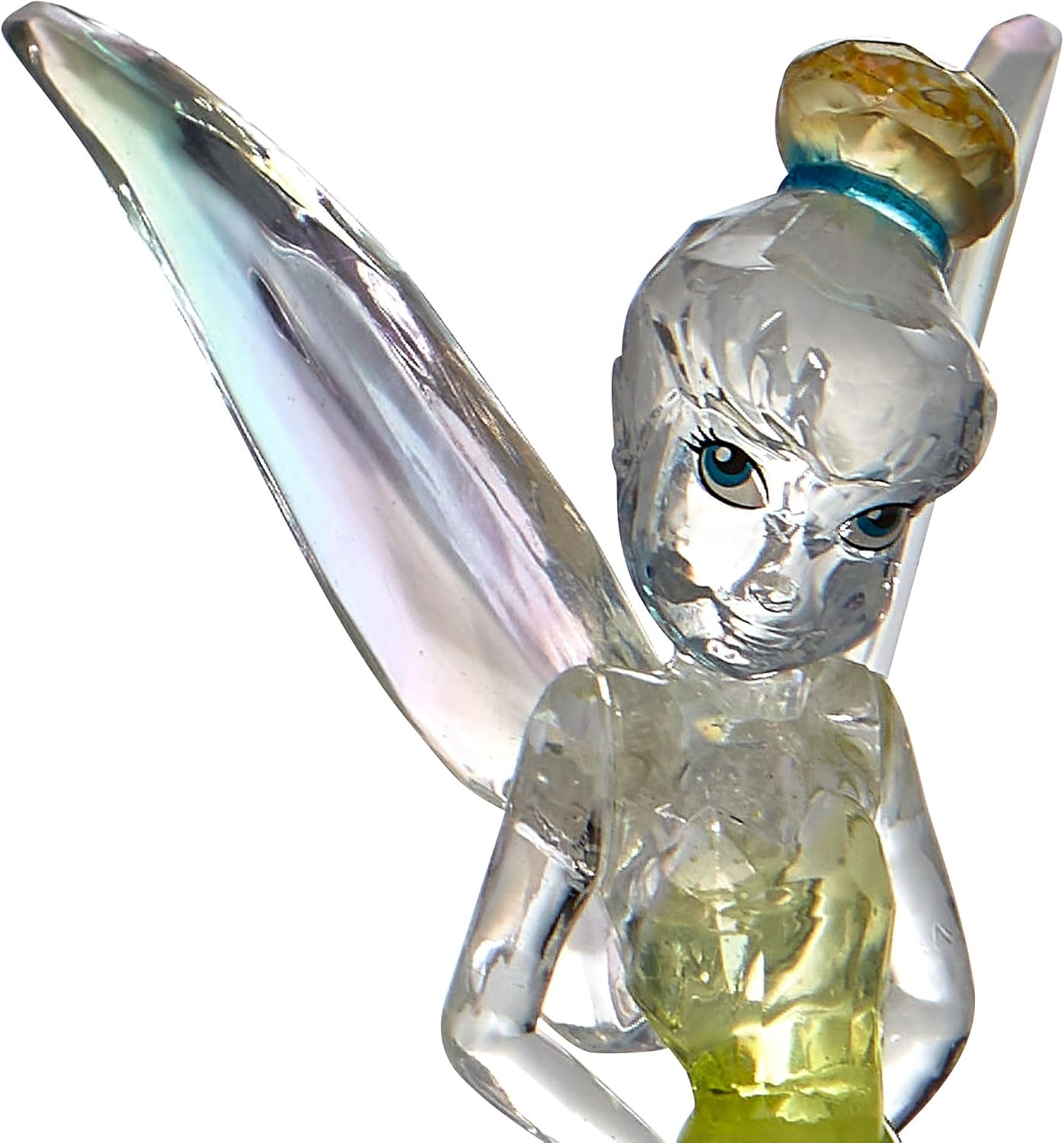 Detalle de Enesco Disney Facets Collection Peter Pan Tinker Bell – Scultura in acrilico gemma da 10 cm