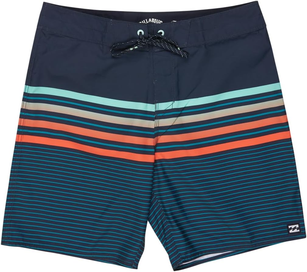 Detalle de Billabong Fade 18 Og Costume da Bagno Uomo — Pantaloncino in poliestere riciclato con coulisse