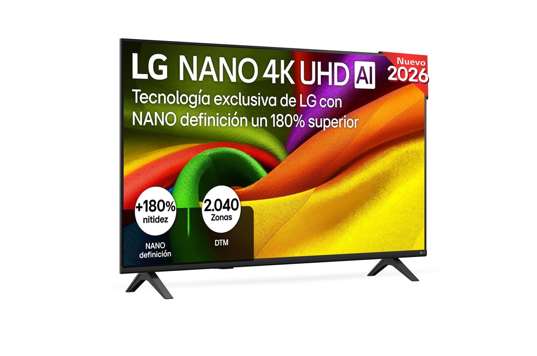Detalle 2 de LG NANO 4K UHD AI NU85 de 43" (43NU850B6LA) — ficha de decisión de compra