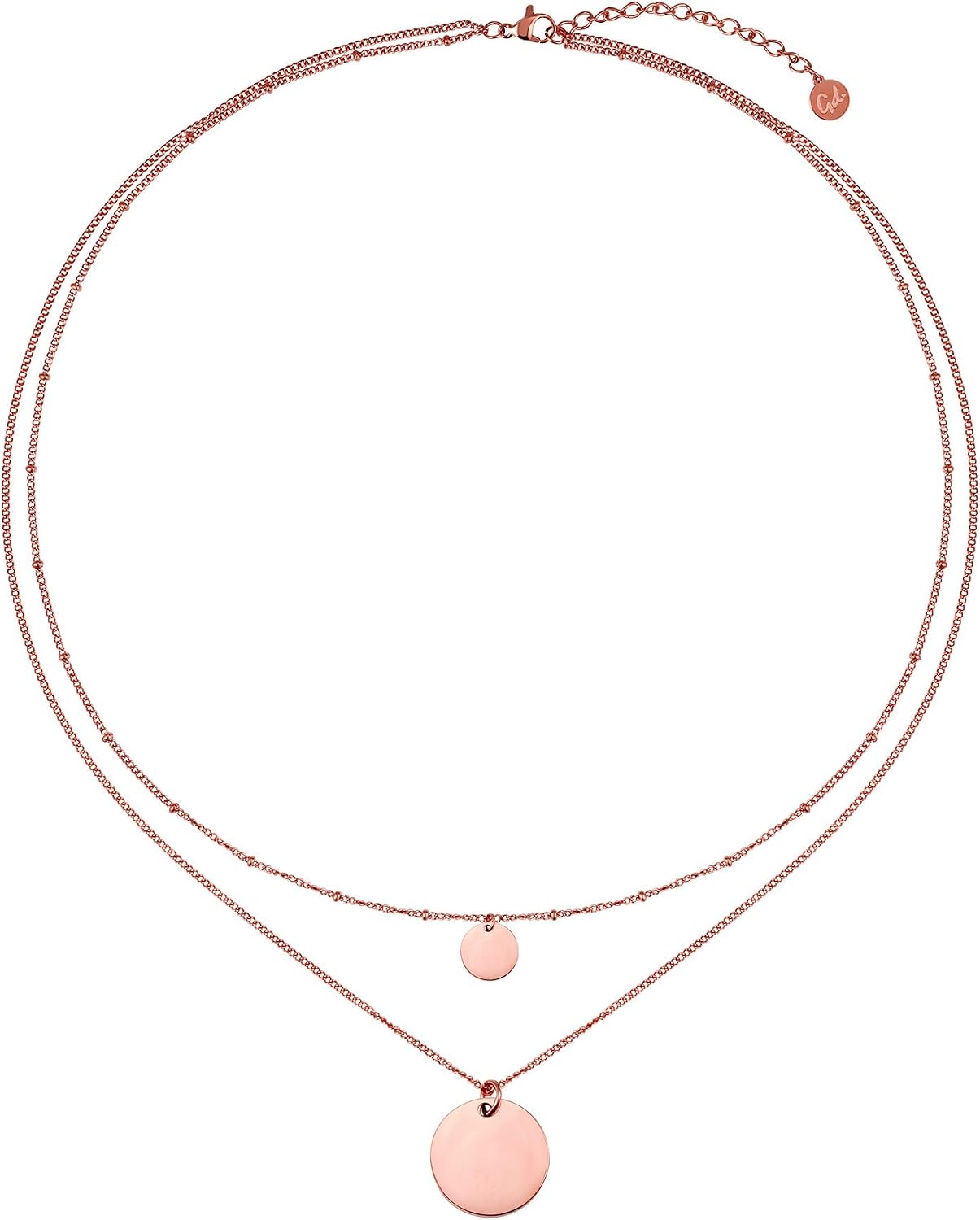 Thumbnail 6 de Collier double rangs GD GOOD.designs EST. 2015 avec plaque, résistant à l’eau