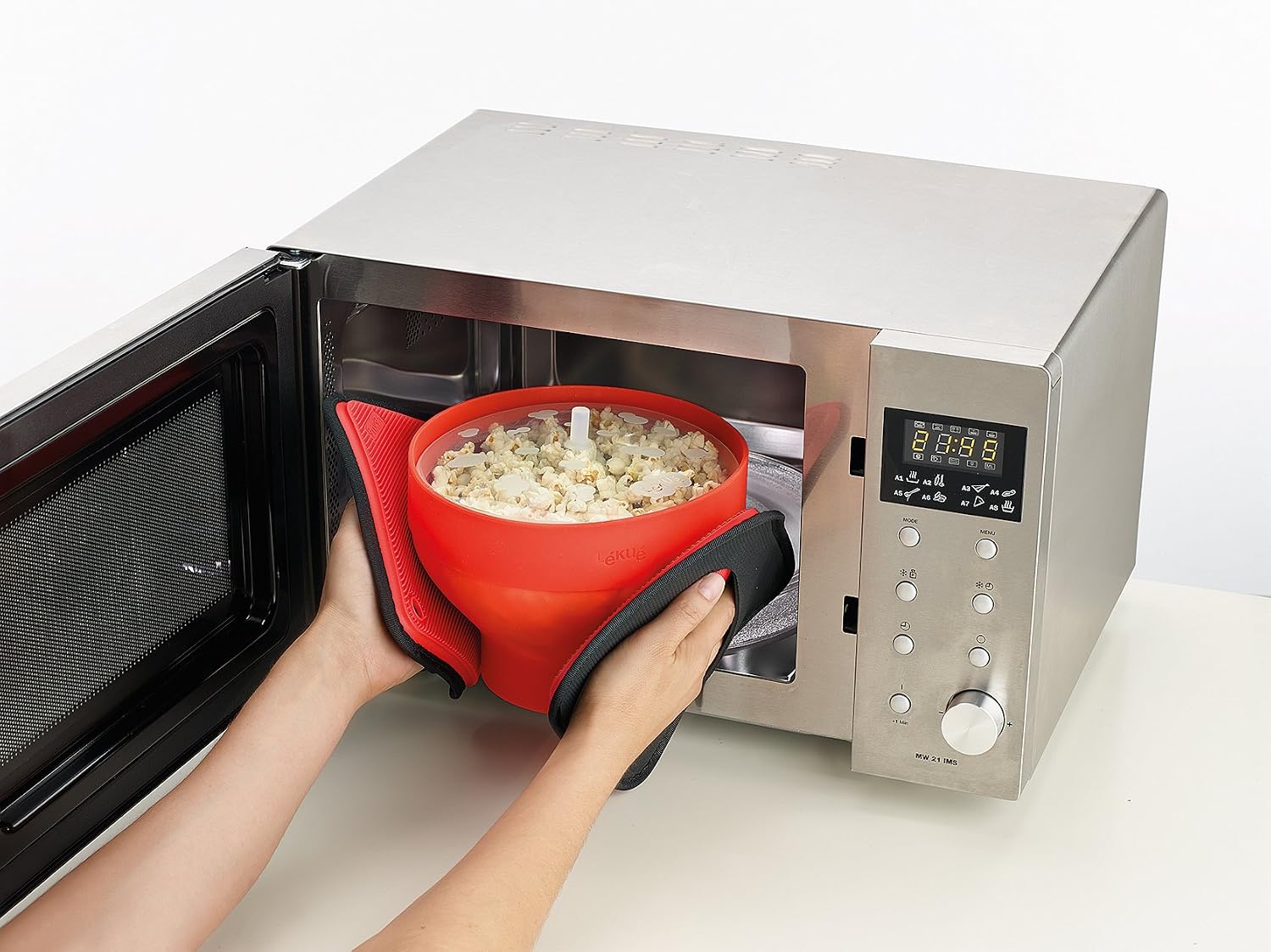 Thumbnail 4 de Lékué Bol Colapsable para Palomitas Saludables 🍿, 2800 ml