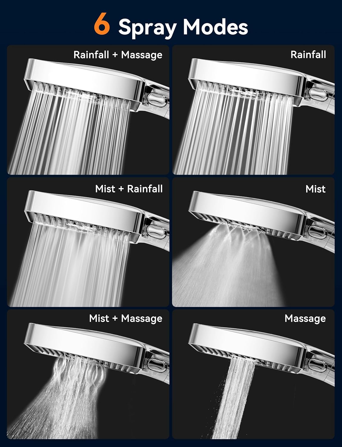 Thumbnail 2 de Magichome Shower Head High Pressure