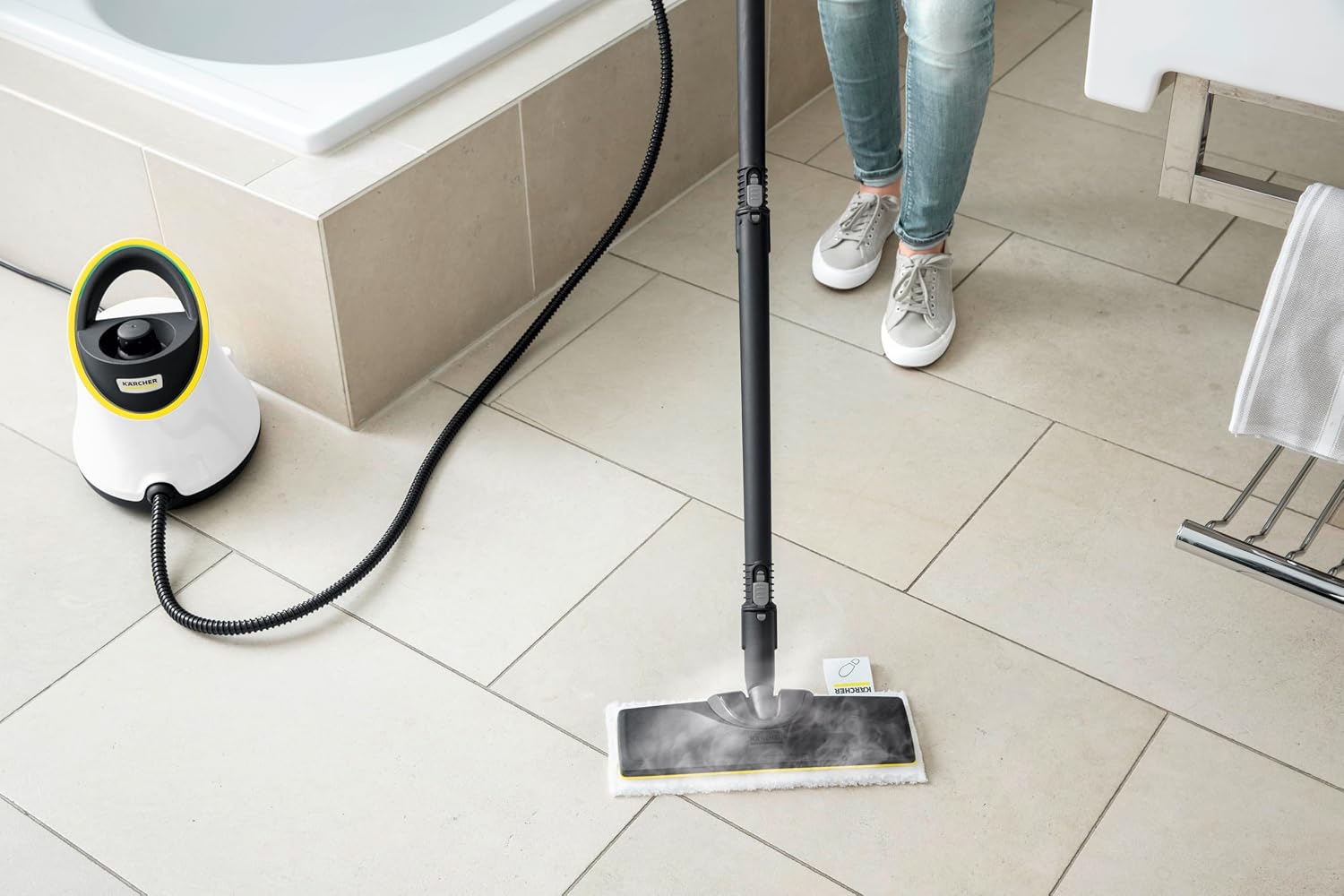Thumbnail 5 de Kärcher SC 2 Deluxe Steam Cleaner: a practical, chemical-free cleaning solution