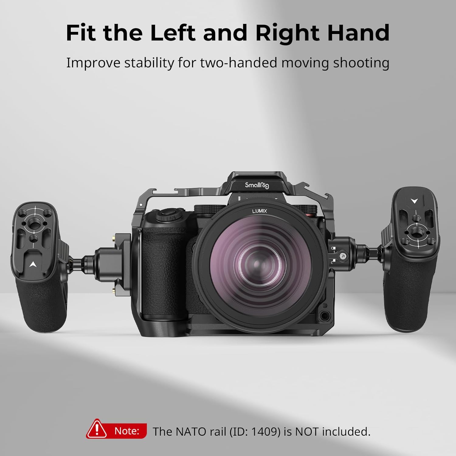 Detalle de SMALLRIG Universal NATO Side Handle for Left and Right Hand (4359)