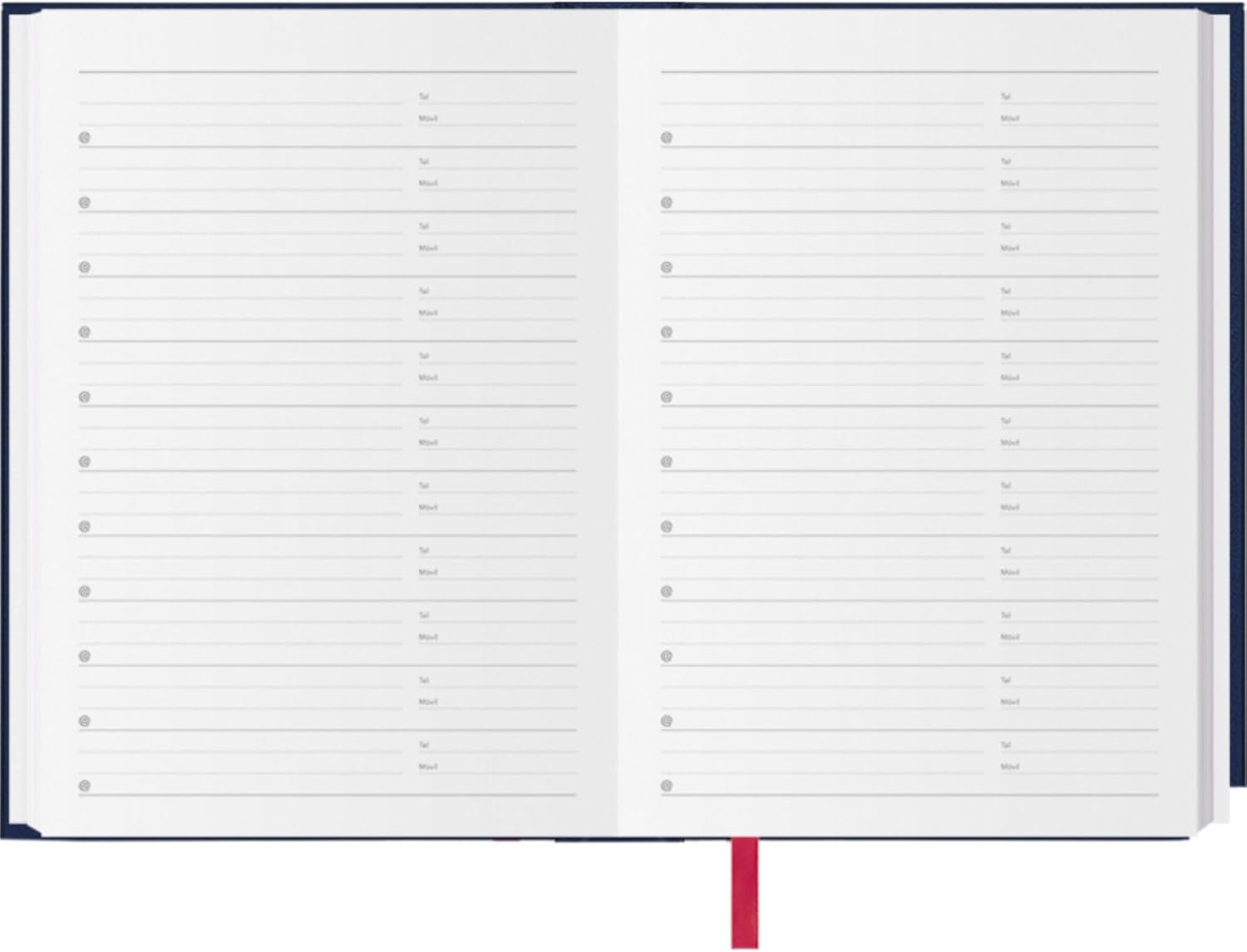Thumbnail 4 de Dohe Agenda 2026 Jour par Page – Format A5 (14x20 cm), Couverture rigide, Notation en Espagnol