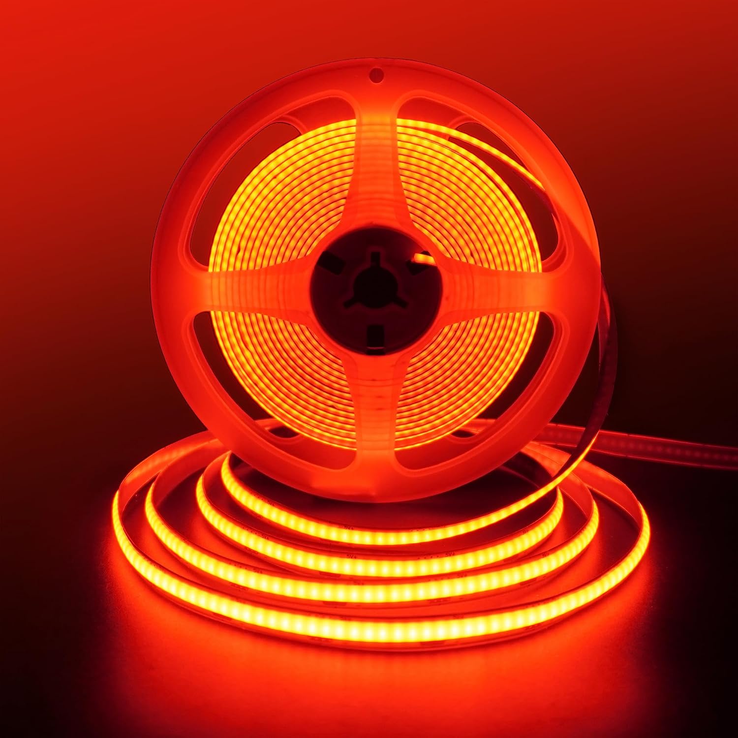 Thumbnail 1 de Clearhill 5VCOBUSB-5-Red COB-ledstrip, 5 m, rood, 320 leds/m, IP20